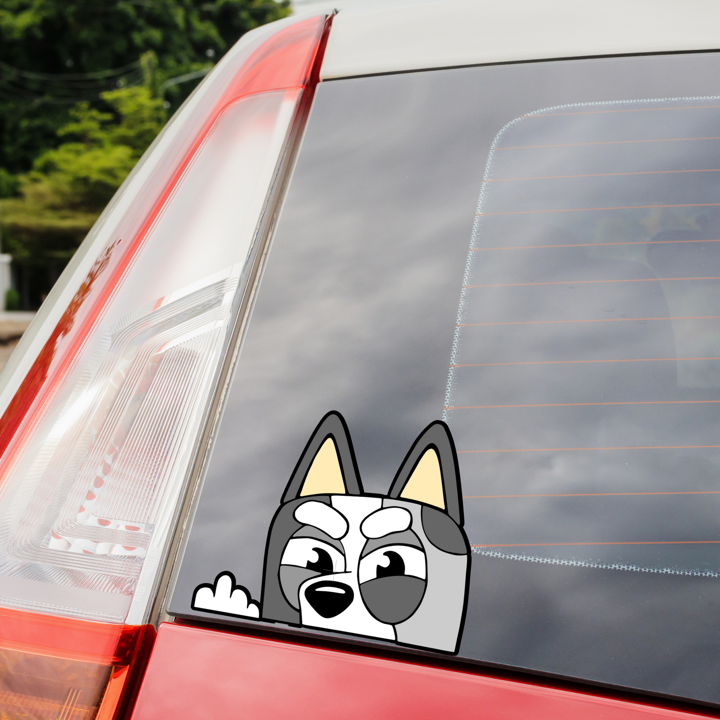 Cheeky Toddler Middle Finger Decal