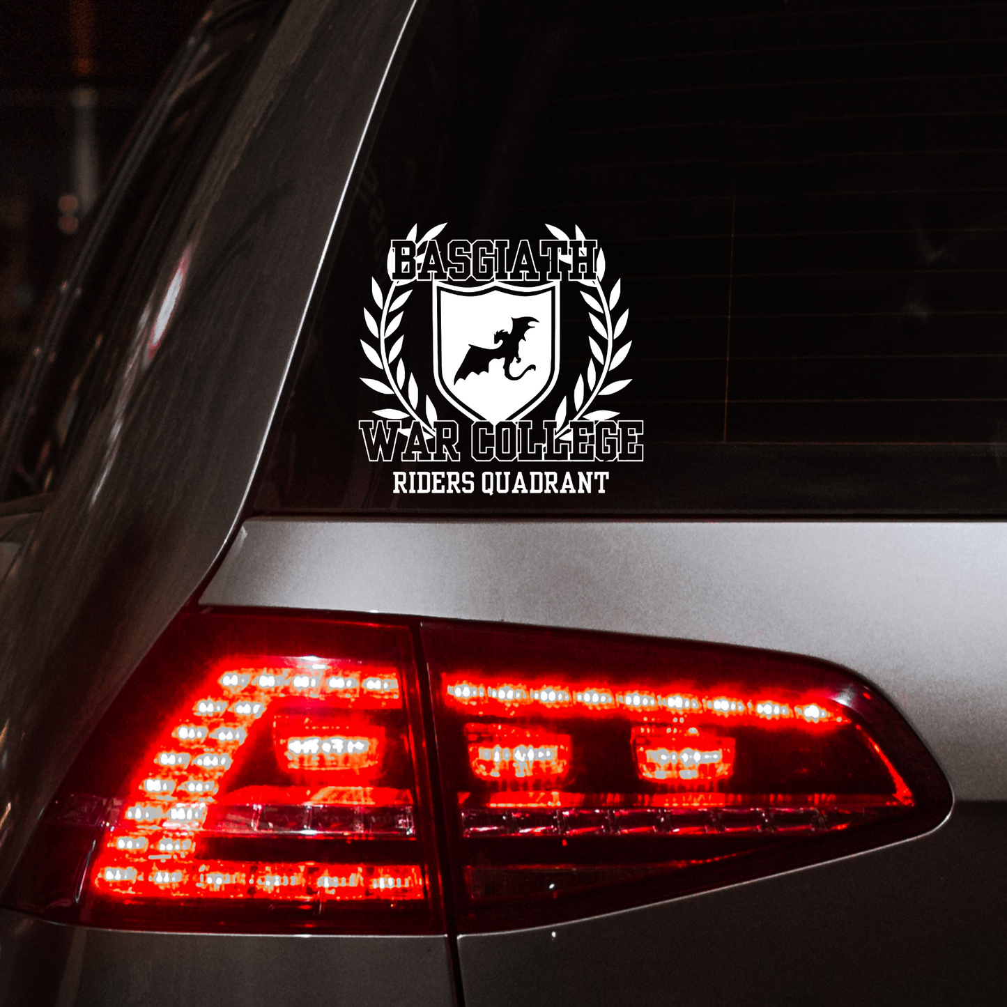 Dragon Car Decal - Wing Leader