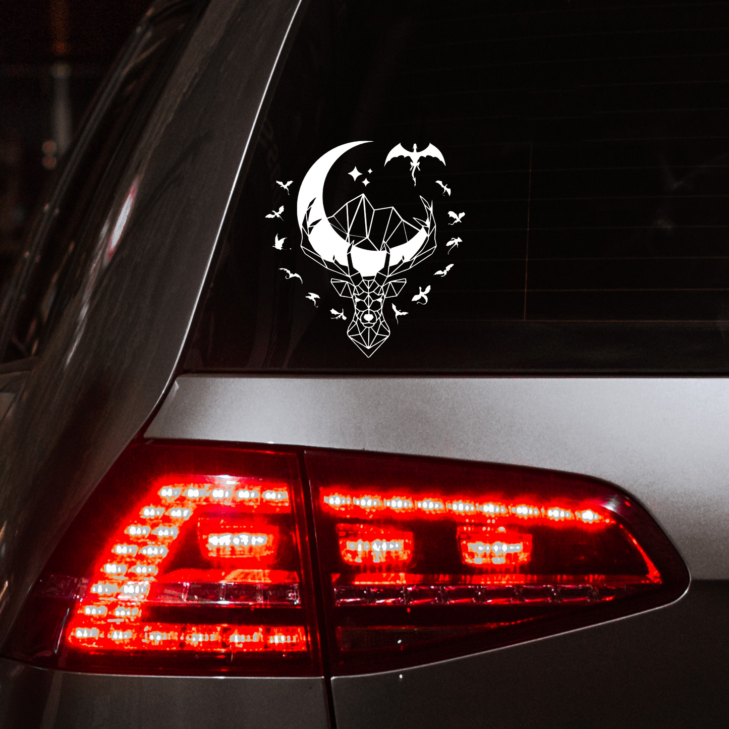 Dragon Car Decal - Wings of The Thirteen