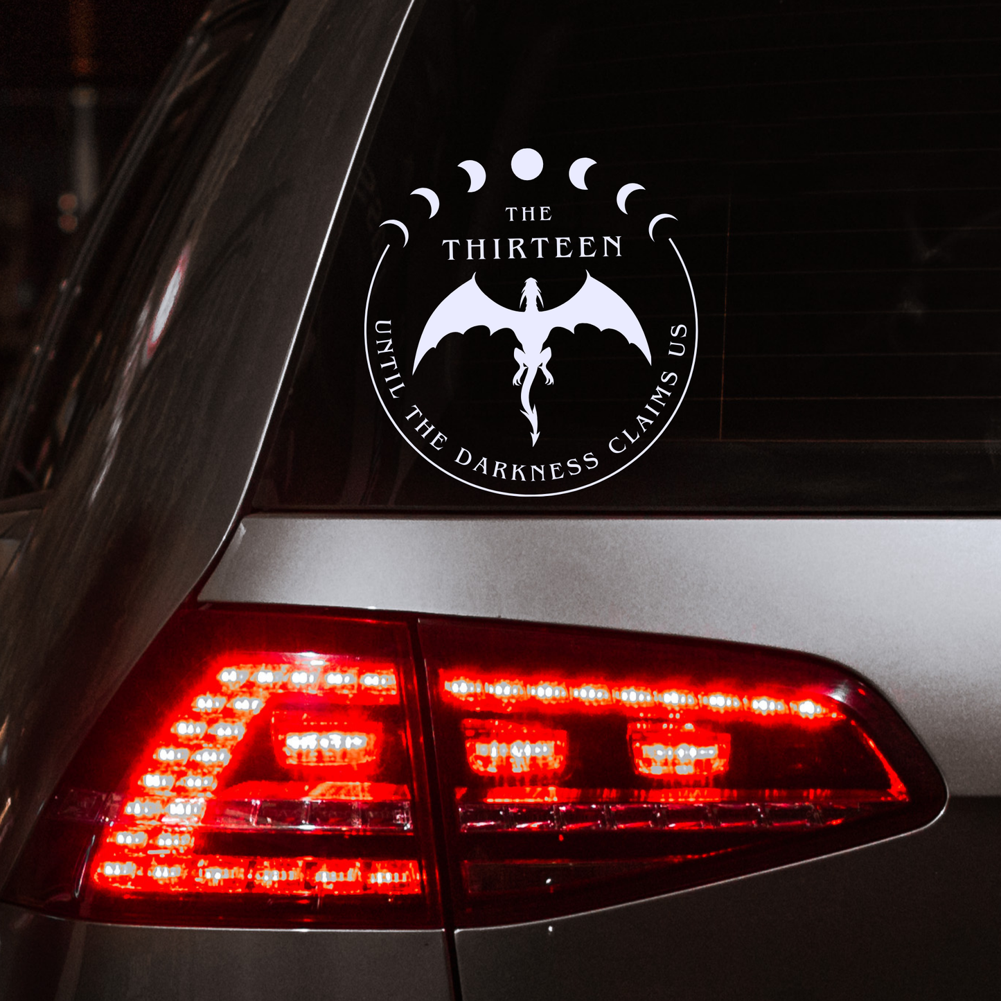 Claimed by Darkness - Vinyl Decal