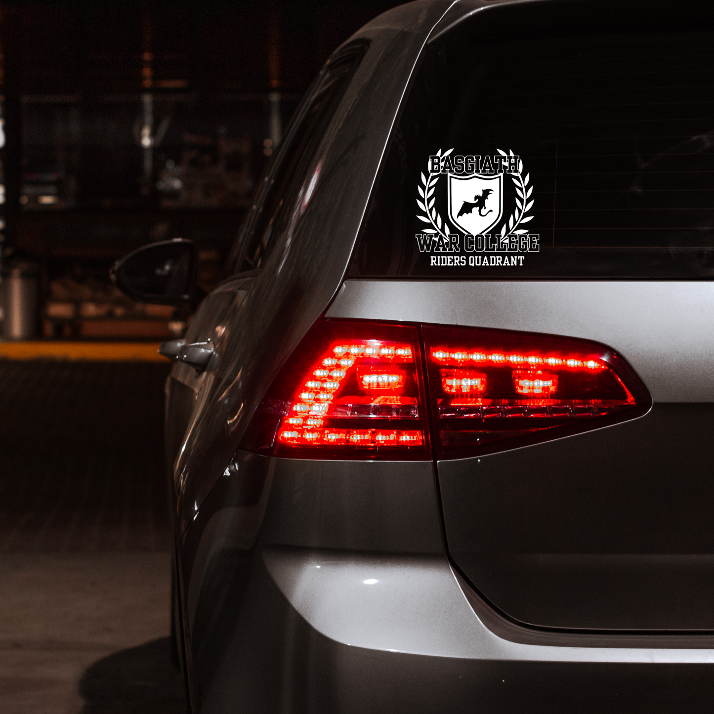 Dragon Car Decal - Wing Leader