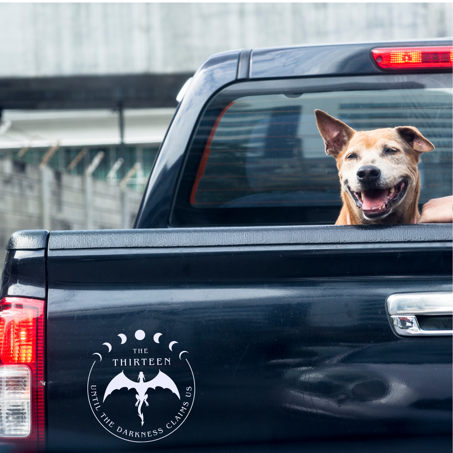 Claimed by Darkness - Vinyl Decal