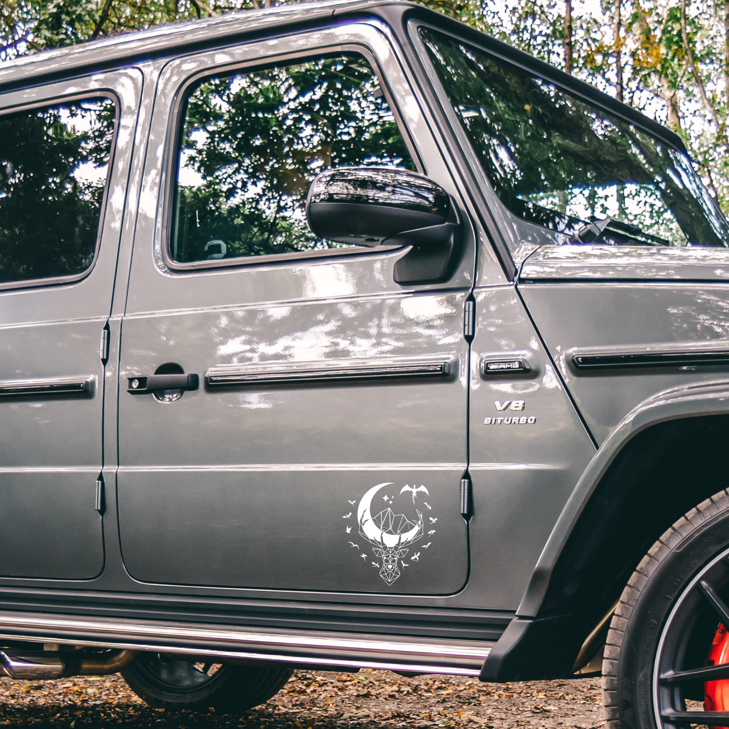 Dragon Car Decal - Wings of The Thirteen