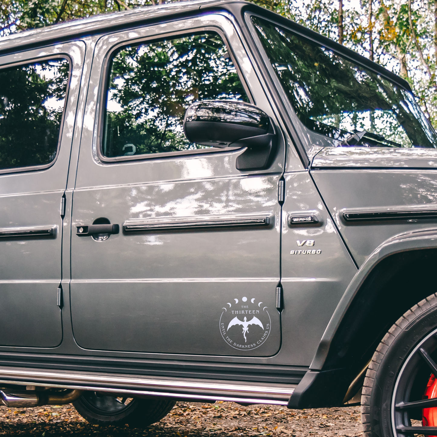 Claimed by Darkness - Vinyl Decal