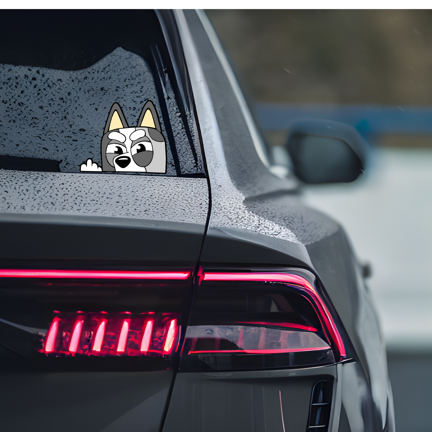 Cheeky Toddler Middle Finger Decal