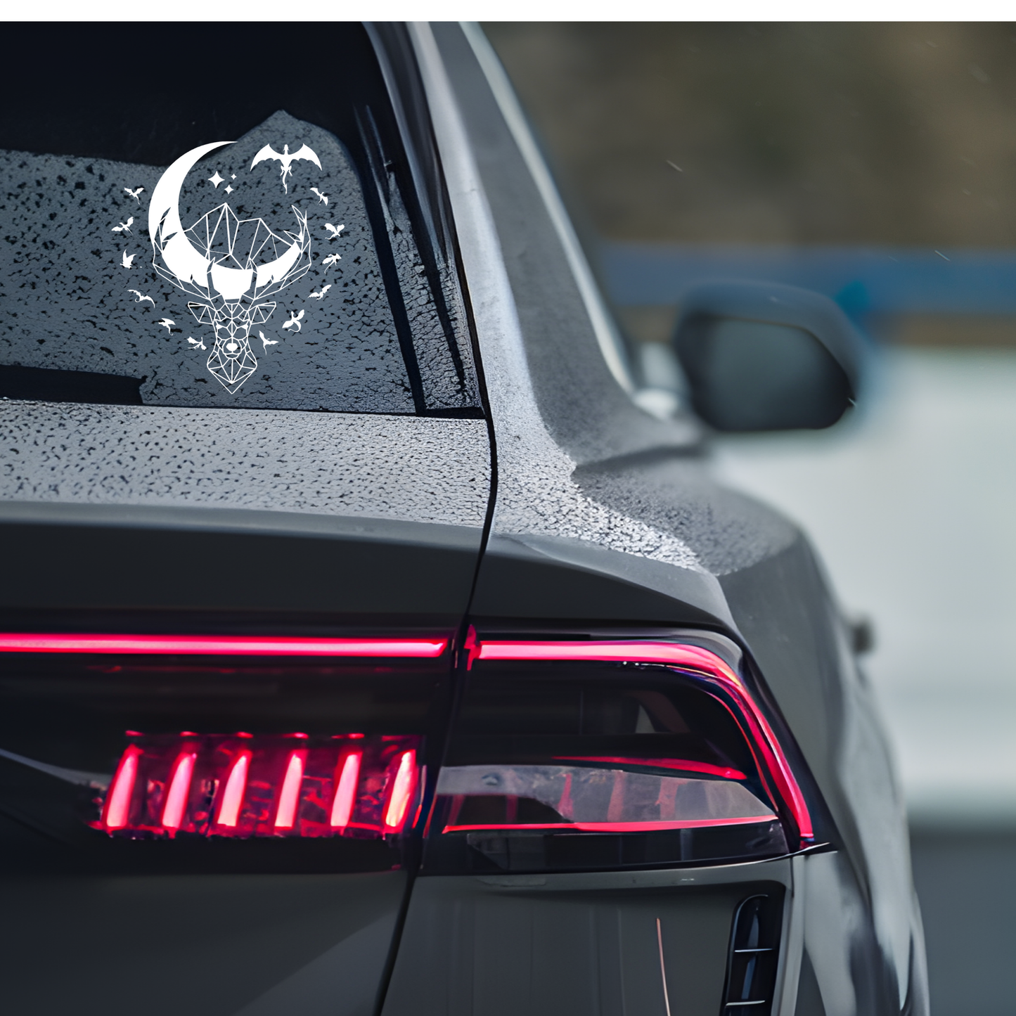 Dragon Car Decal - Wings of The Thirteen