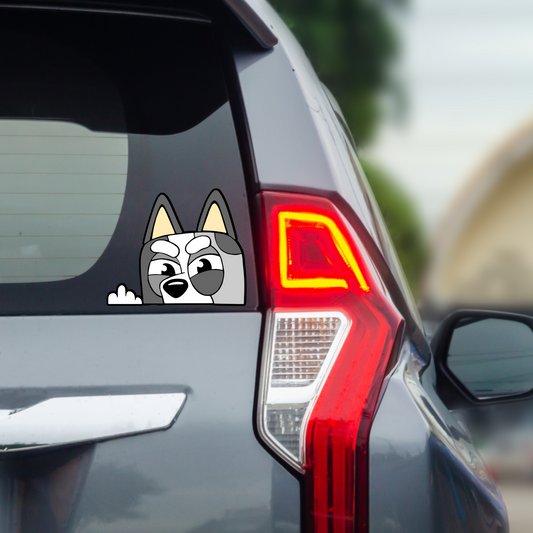 Cheeky Toddler Middle Finger Decal
