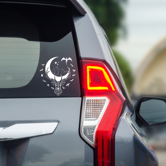 Dragon Car Decal - Wings of The Thirteen