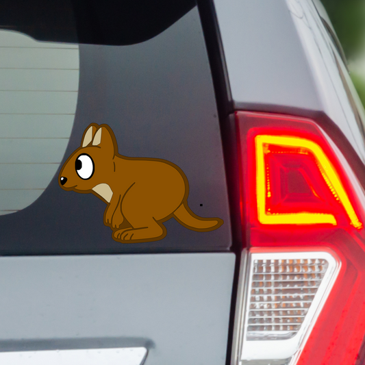 Decal - Cheeky Wallaby