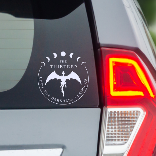 Claimed by Darkness - Vinyl Decal