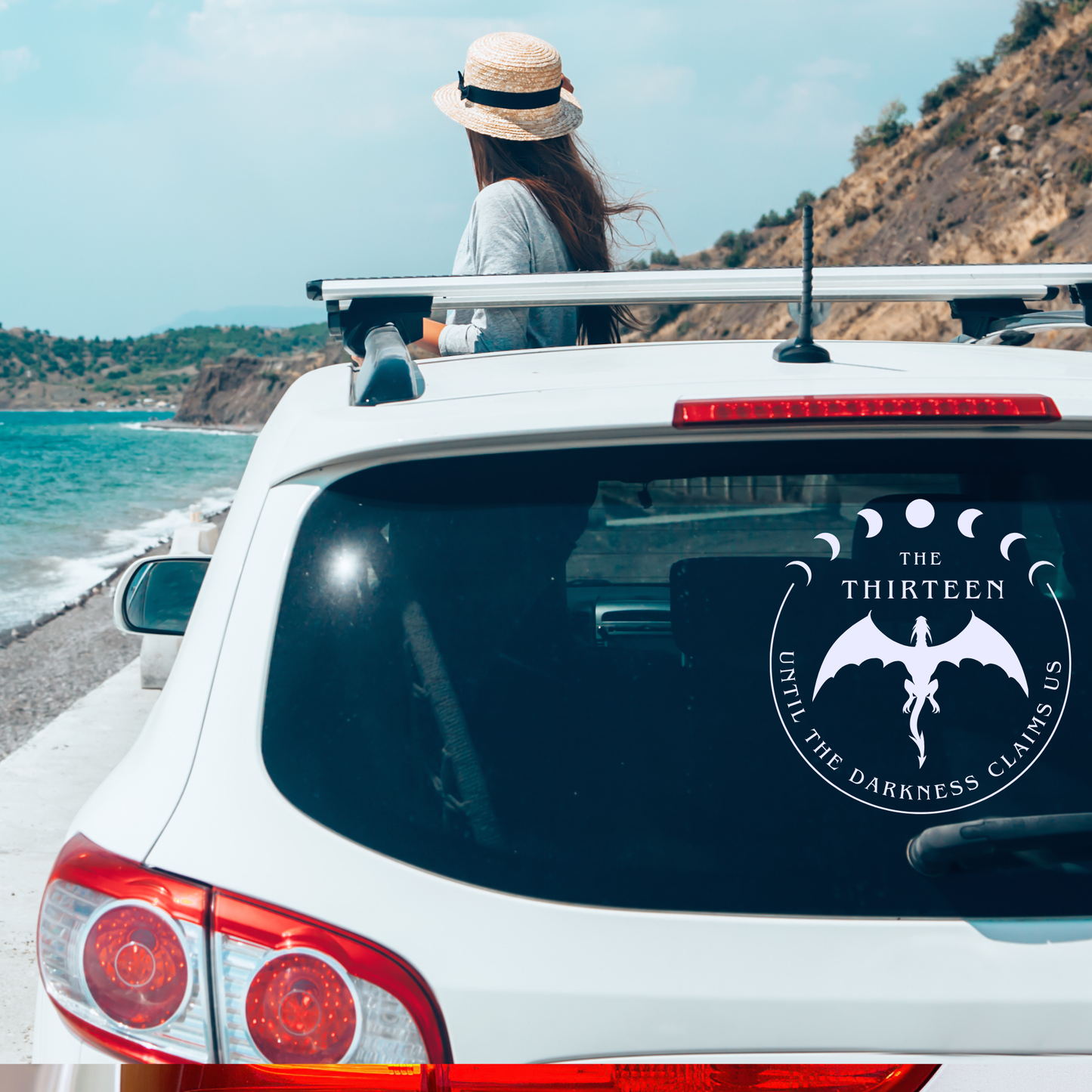 Claimed by Darkness - Vinyl Decal