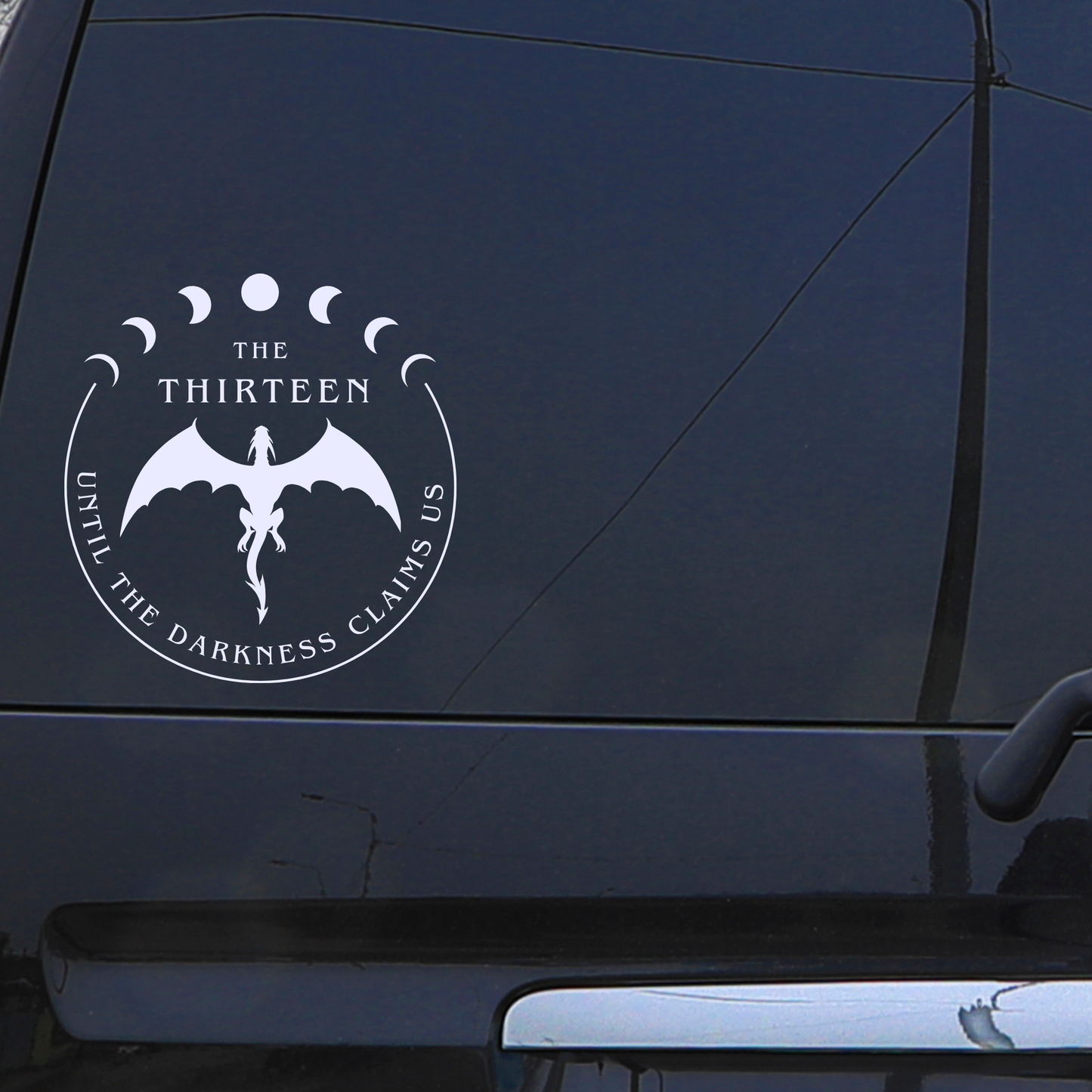Claimed by Darkness - Vinyl Decal