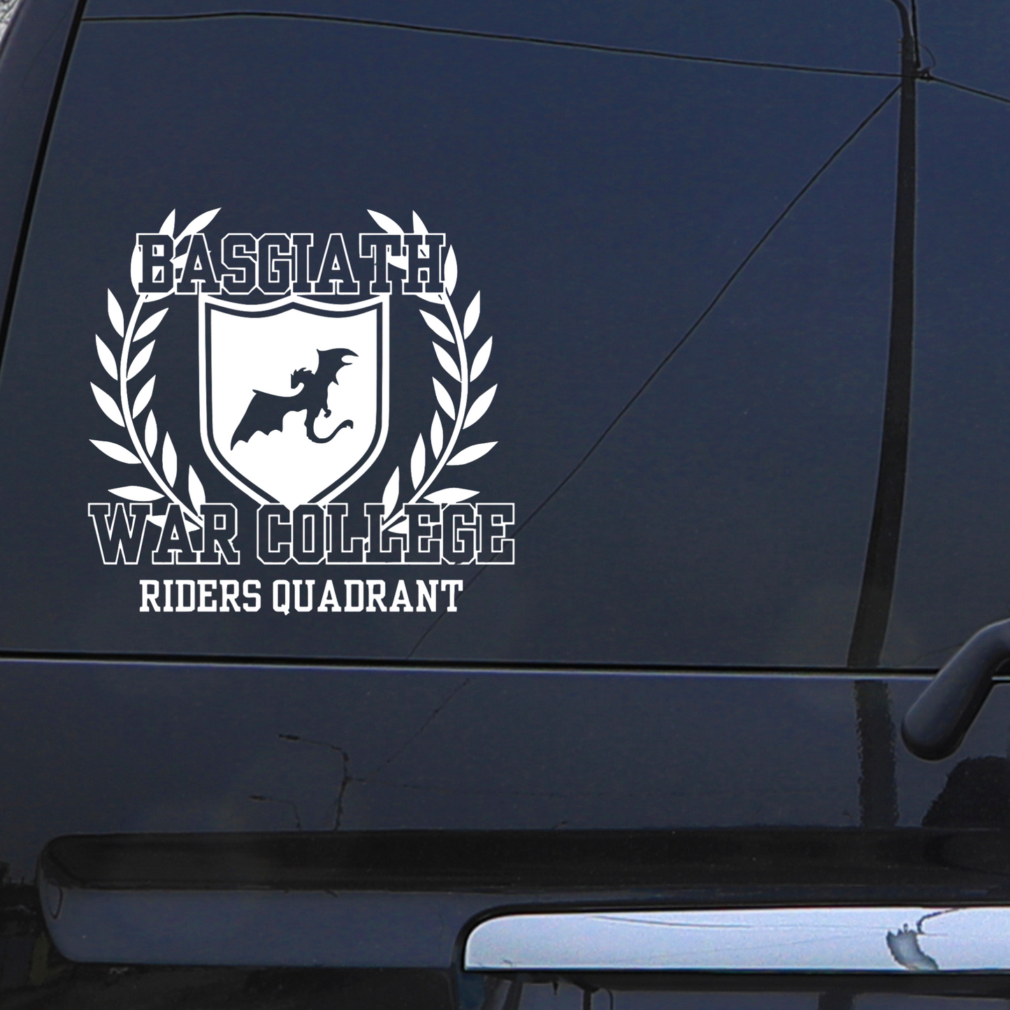 Dragon Car Decal - Wing Leader