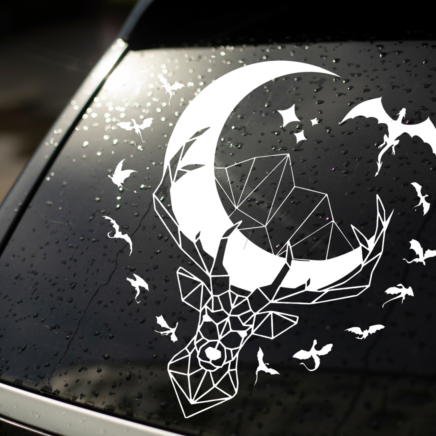 Dragon Car Decal - Wings of The Thirteen