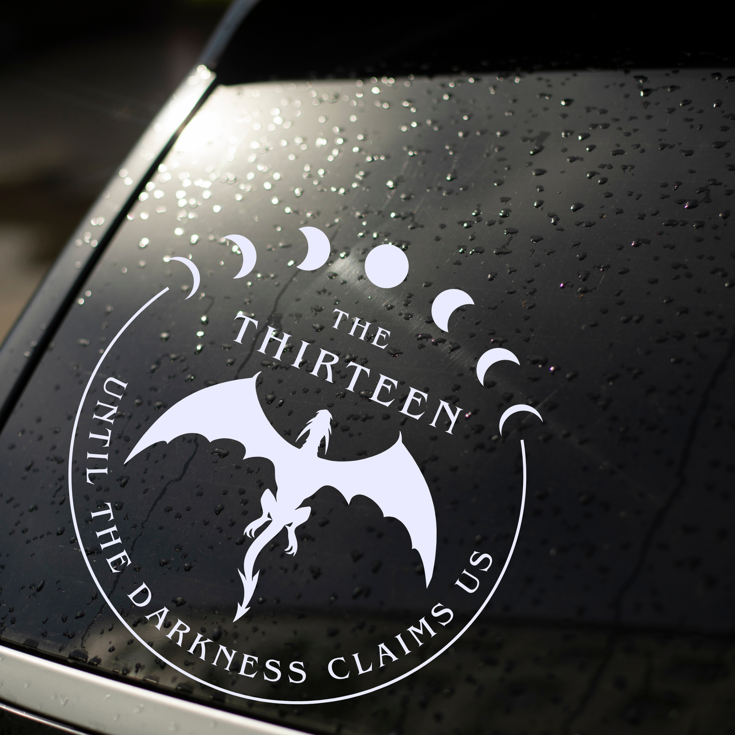 Claimed by Darkness - Vinyl Decal