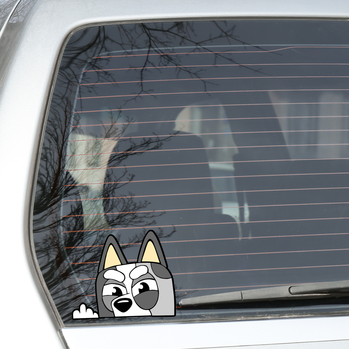 Cheeky Toddler Middle Finger Decal