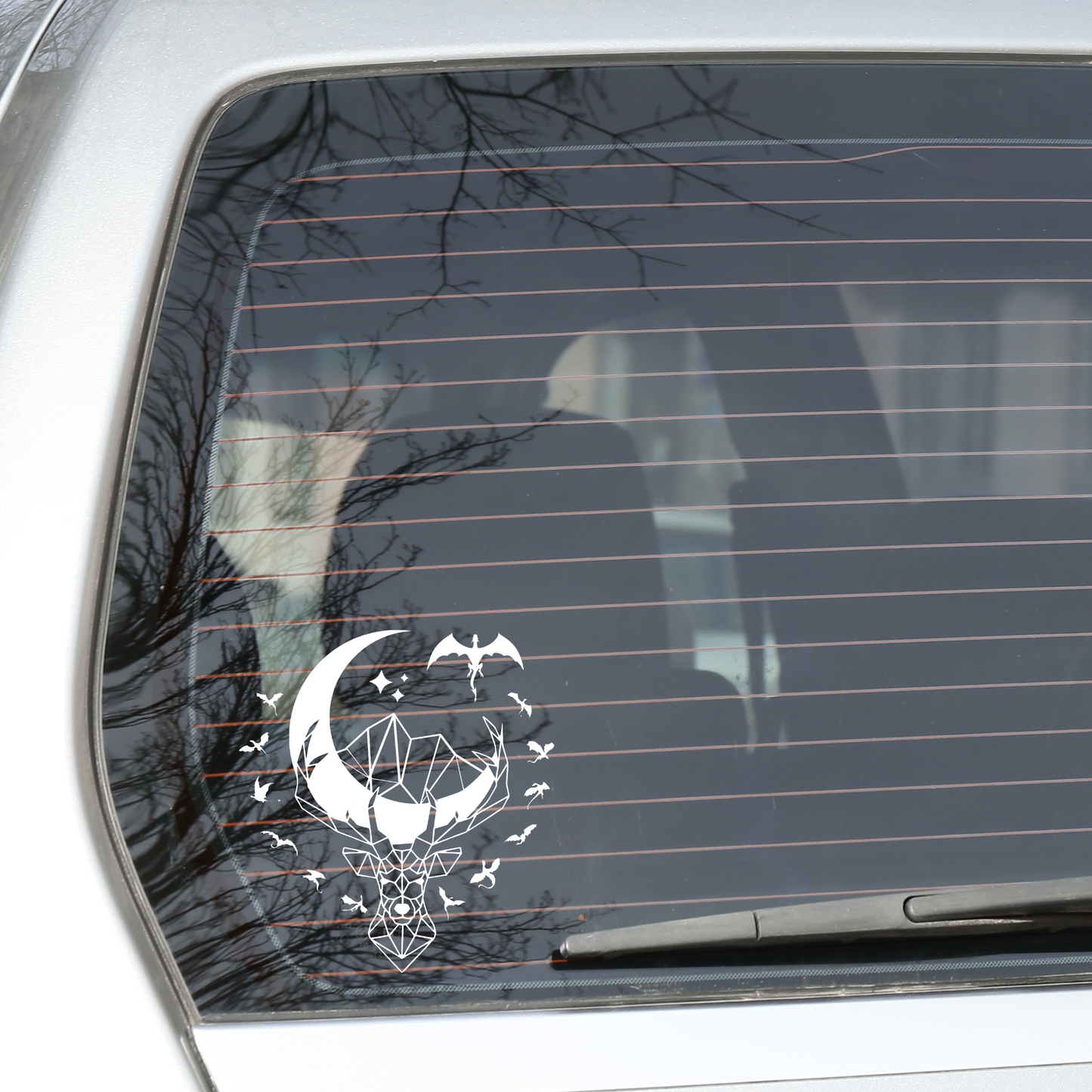 Dragon Car Decal - Wings of The Thirteen
