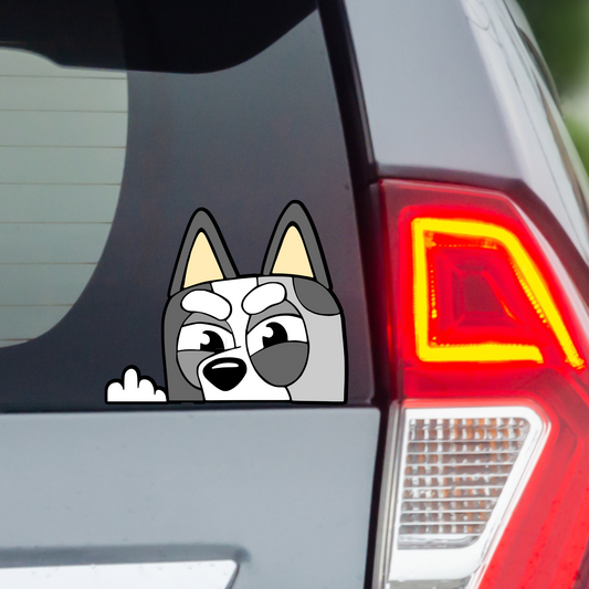 Cheeky Toddler Middle Finger Decal