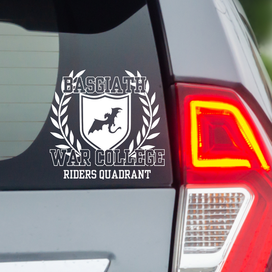 Dragon Car Decal - Wing Leader