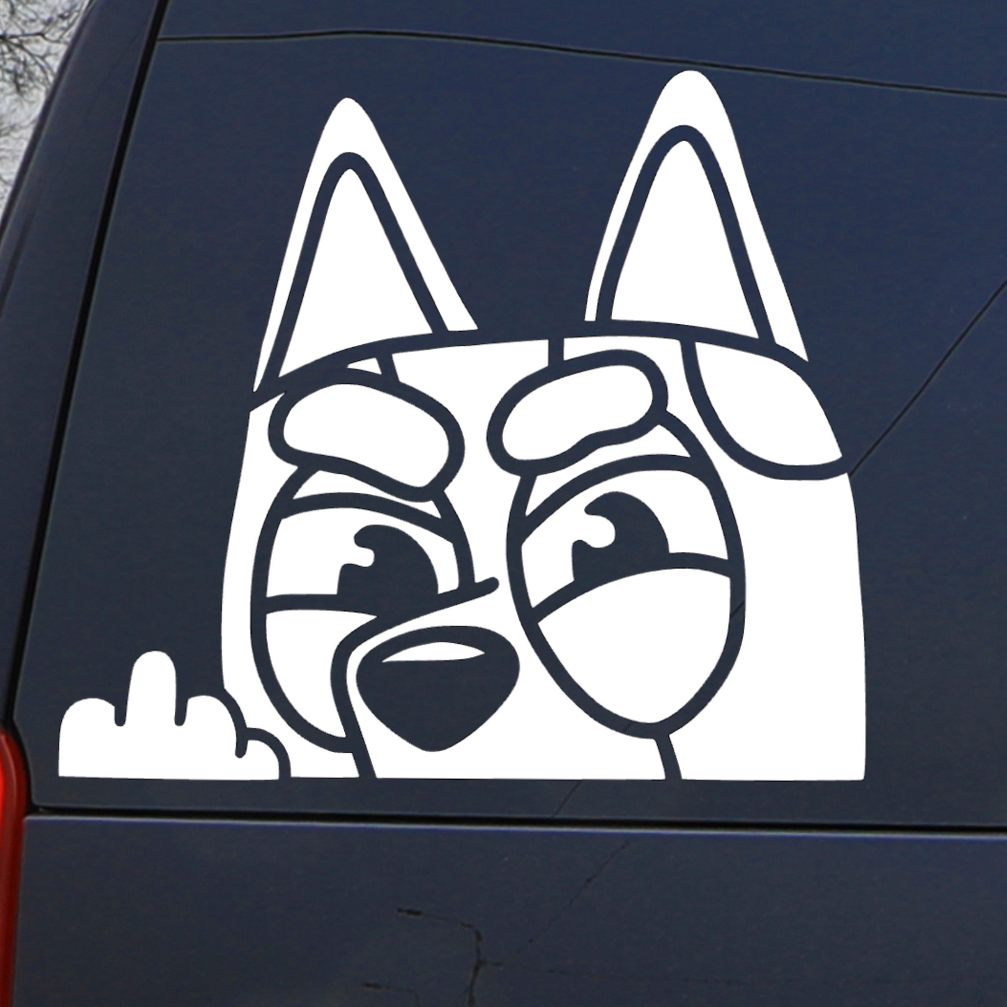 Cheeky Toddler Middle Finger Decal - Solid Color