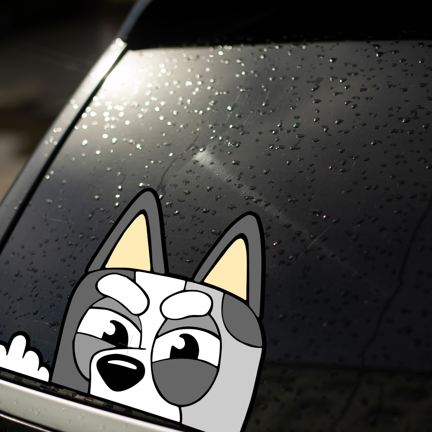 Cheeky Toddler Middle Finger Decal