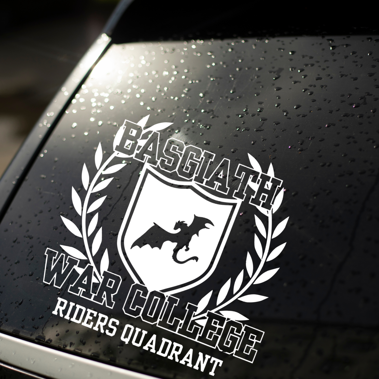 Dragon Car Decal - Wing Leader