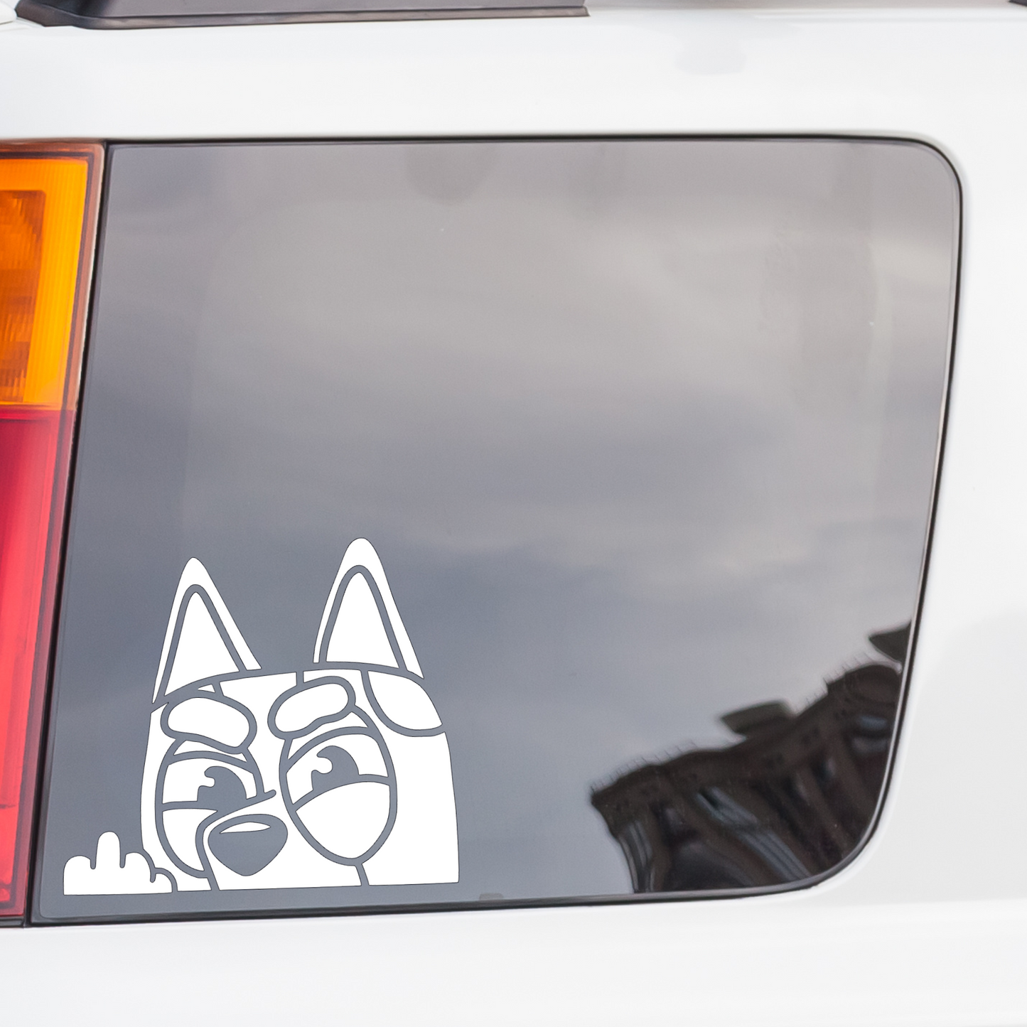 Cheeky Toddler Middle Finger Decal - Solid Color