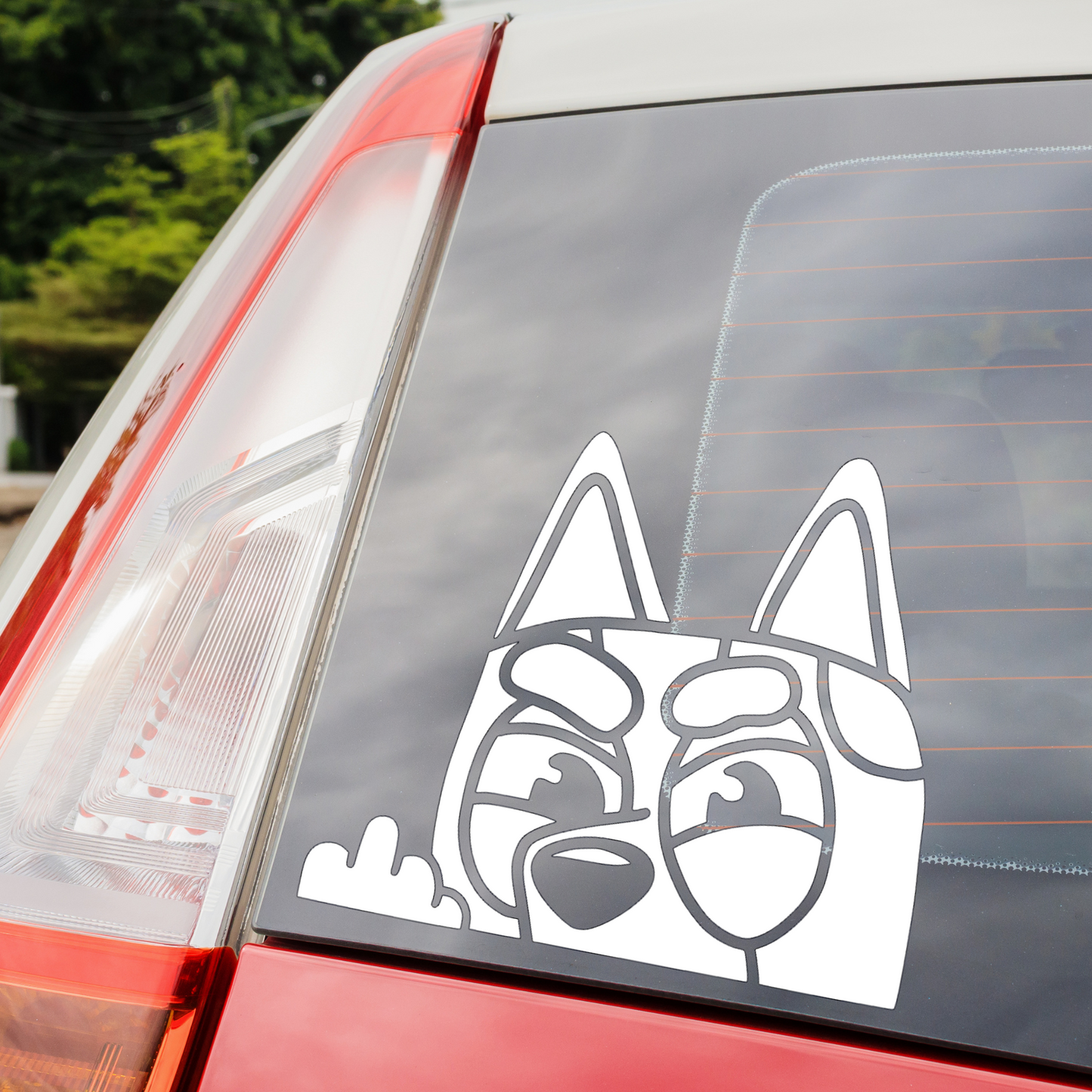 Cheeky Toddler Middle Finger Decal - Solid Color